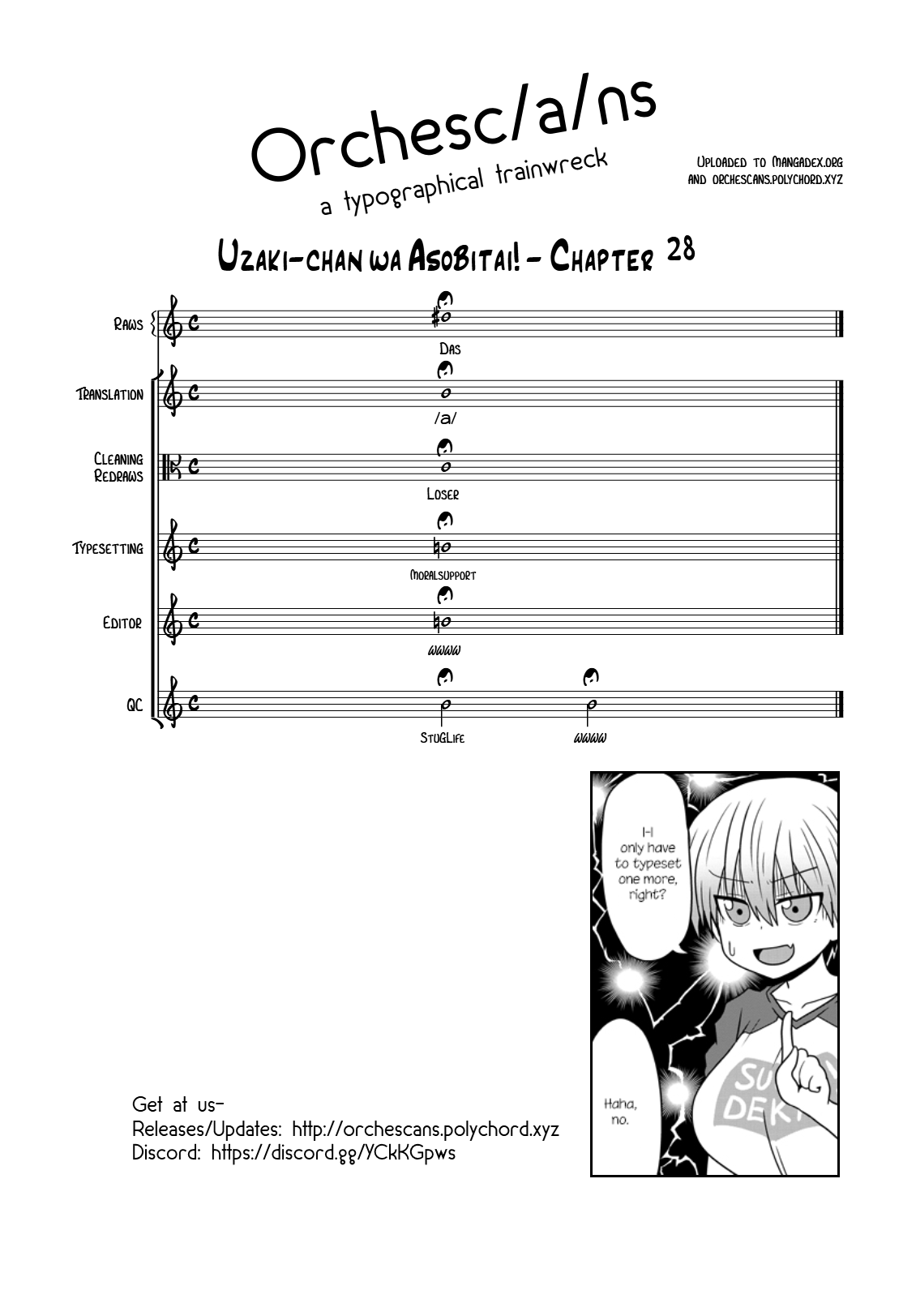 Uzaki-chan wa Asobitai! Chapter 28