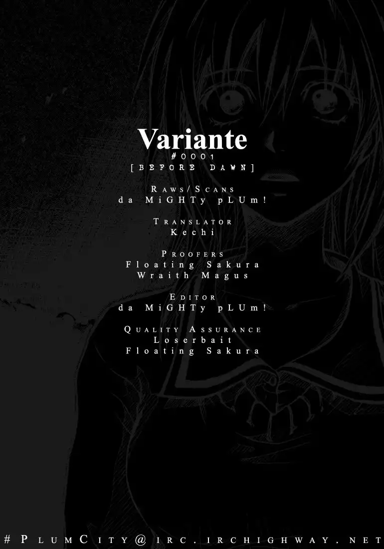 Variante Chapter 1