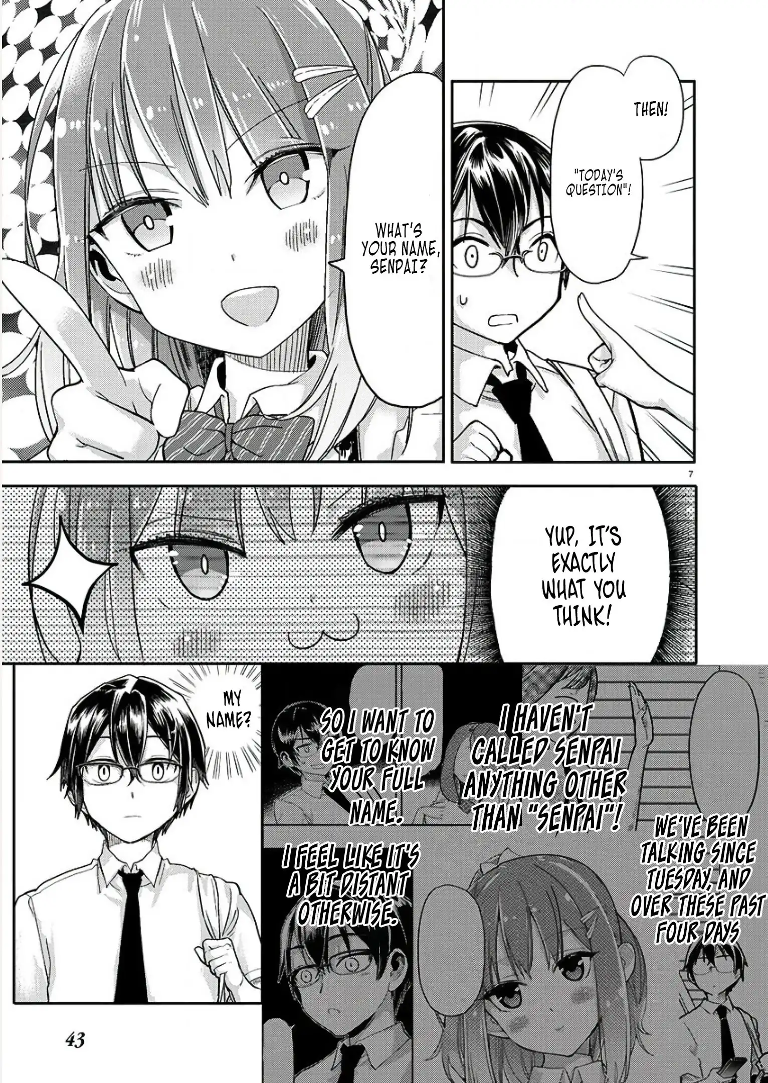 Watashi no shiranai, senpai no 100 ko no koto Chapter 4