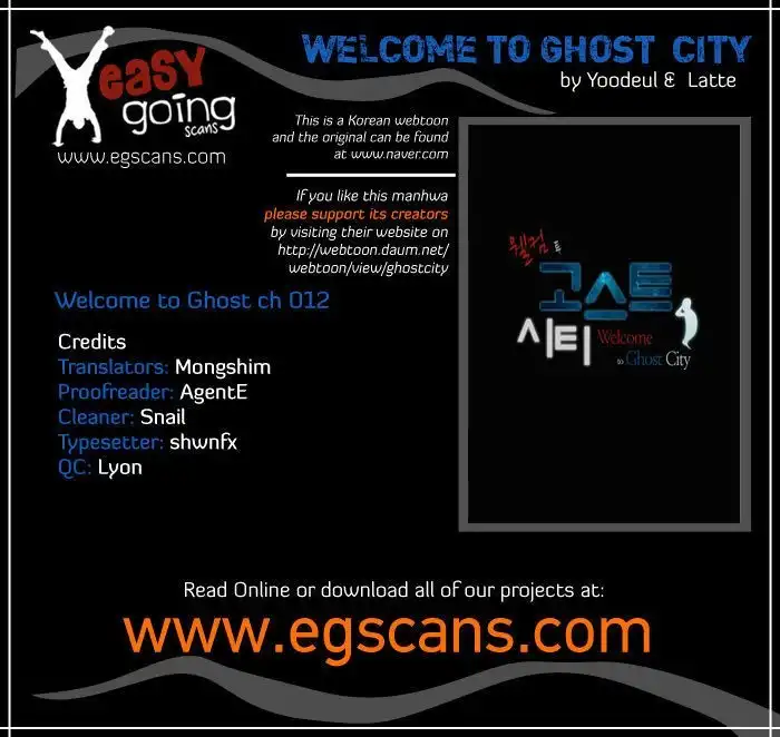 Welcome to Ghost City Chapter 12