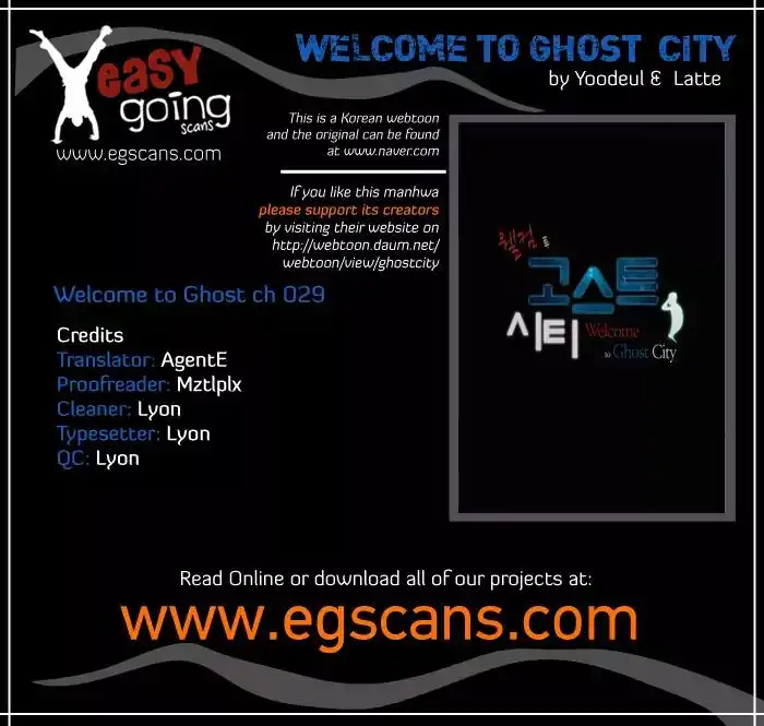 Welcome to Ghost City Chapter 29