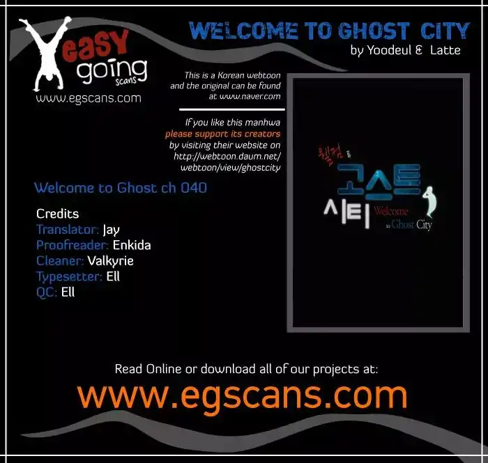 Welcome to Ghost City Chapter 40