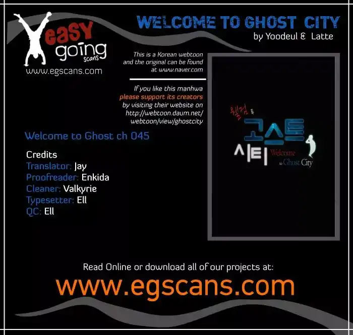 Welcome to Ghost City Chapter 45