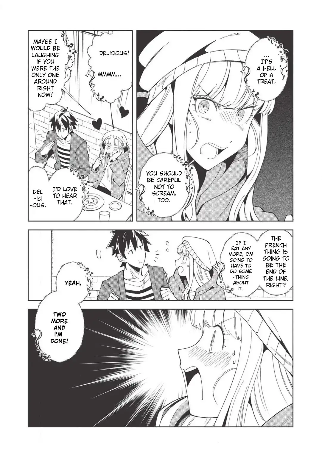 Welcome to Japan, Elf-san. Chapter 17