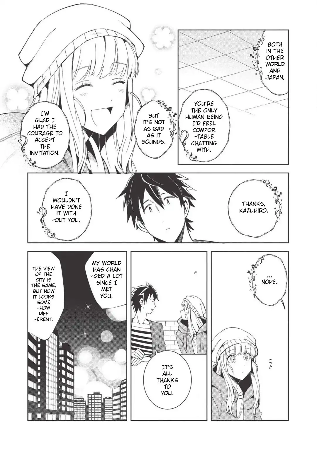 Welcome to Japan, Elf-san. Chapter 17