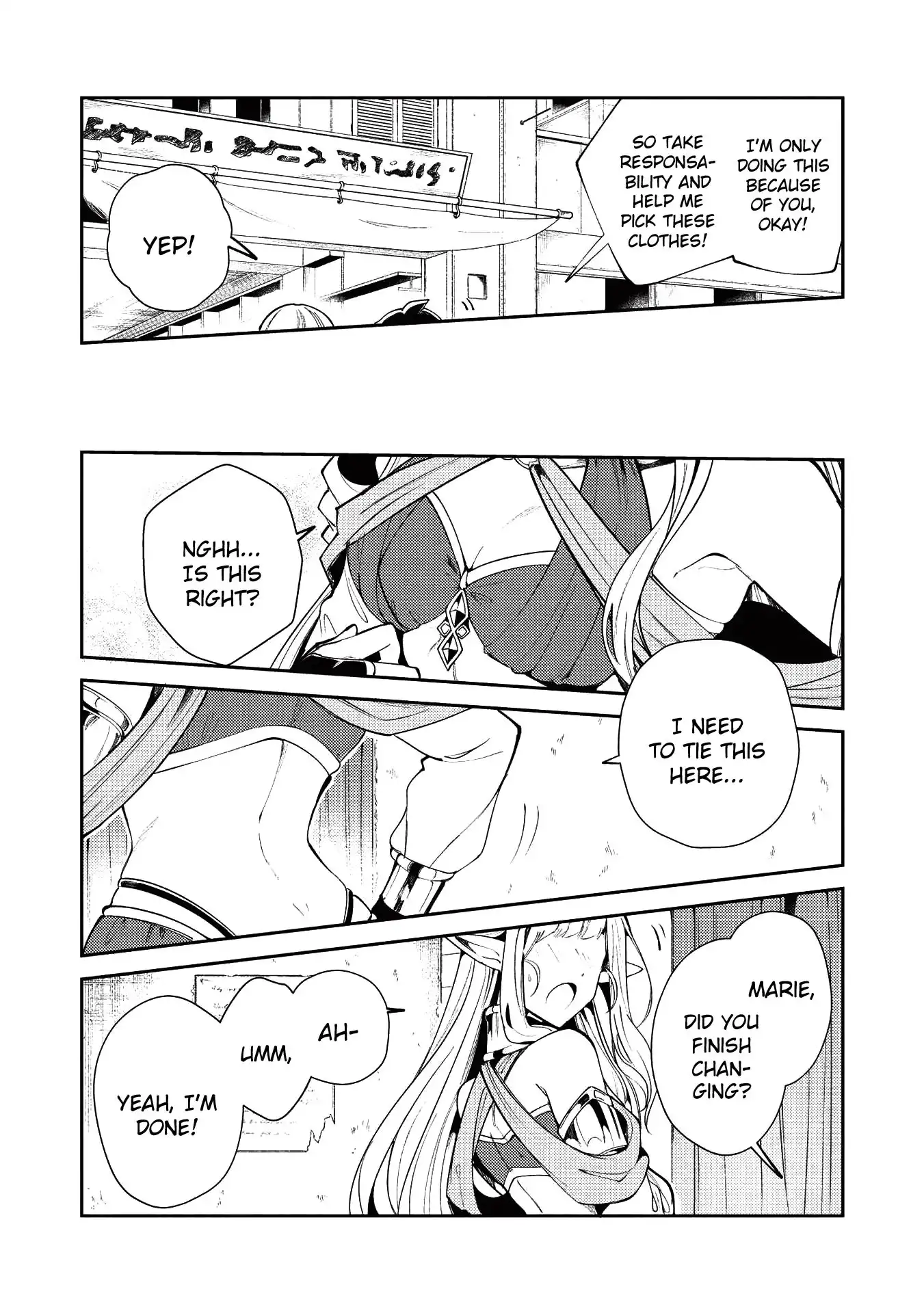 Welcome to Japan, Elf-san. Chapter 20