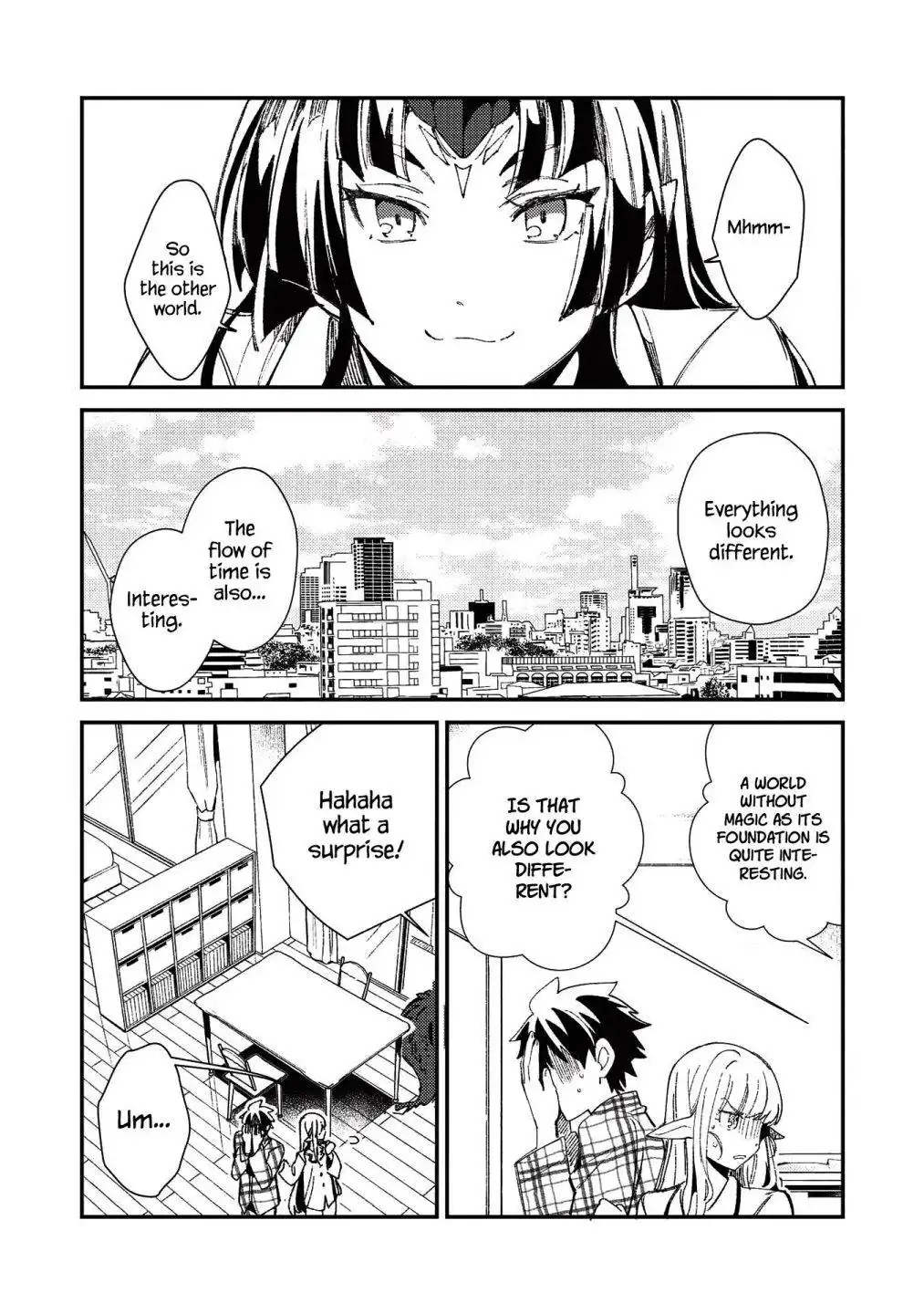 Welcome to Japan, Elf-san. Chapter 25