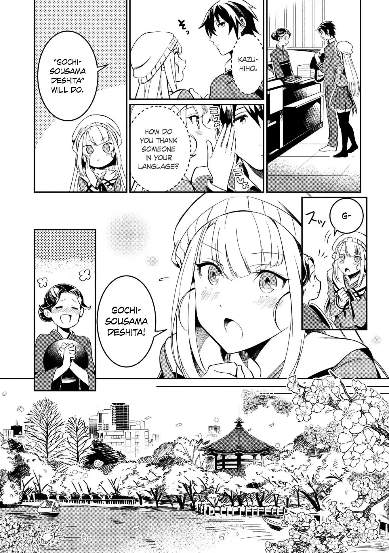 Welcome to Japan, Elf-san. Chapter 3