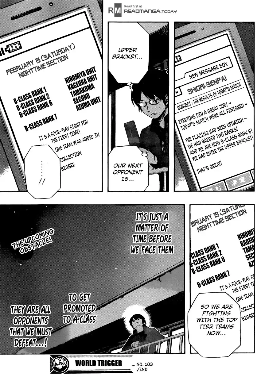 World Trigger Chapter 103