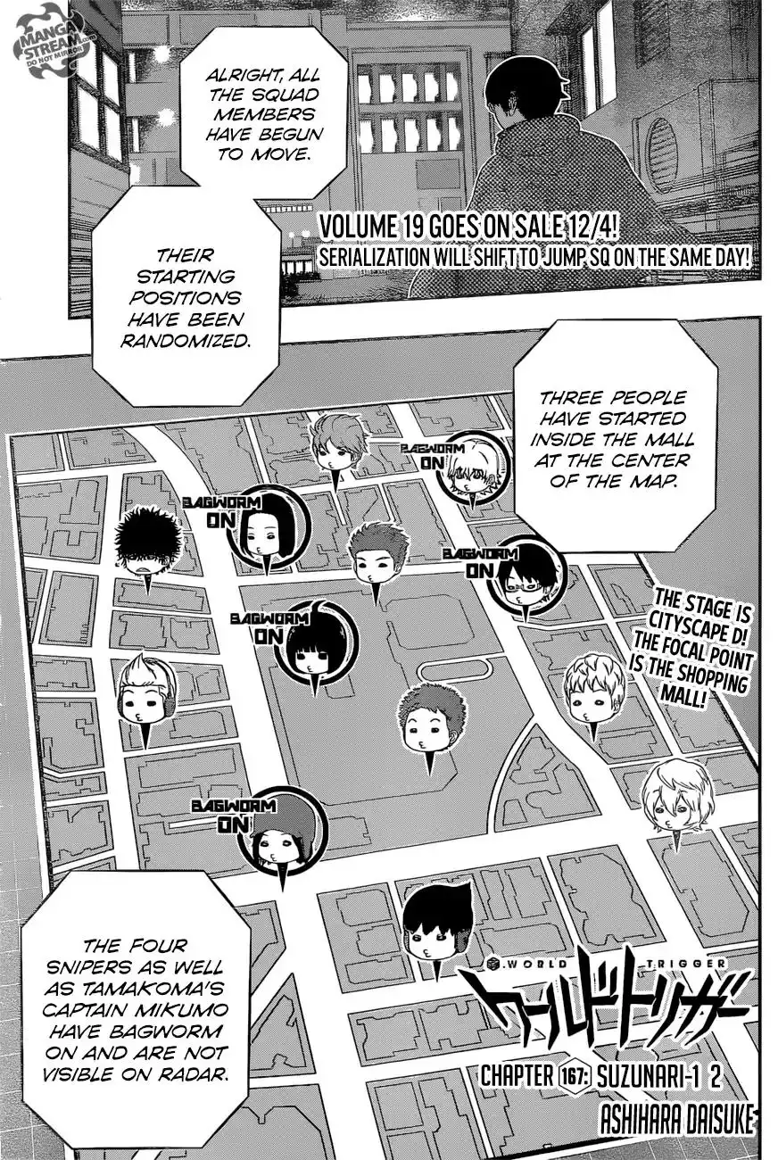 World Trigger Chapter 167