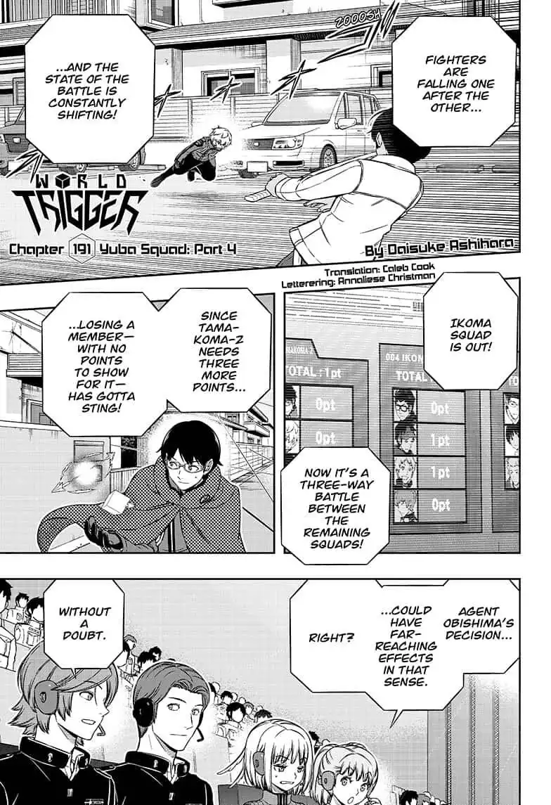 World Trigger Chapter 191