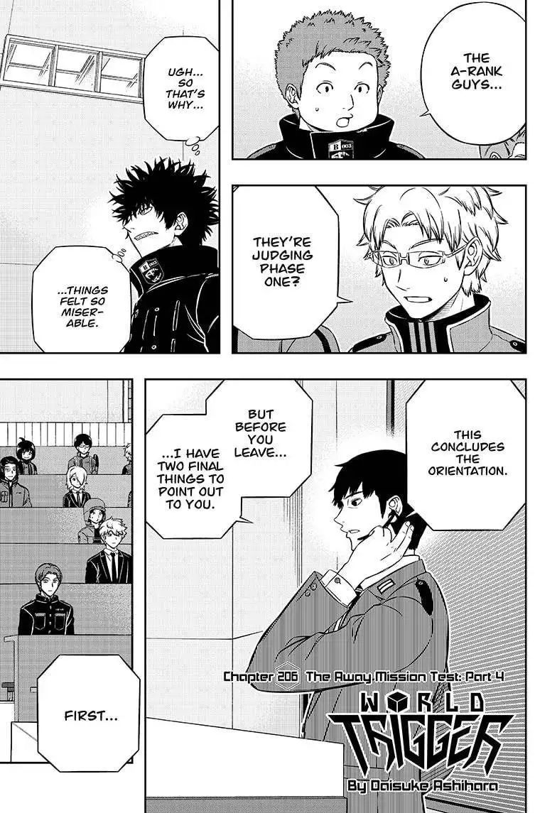 World Trigger Chapter 206