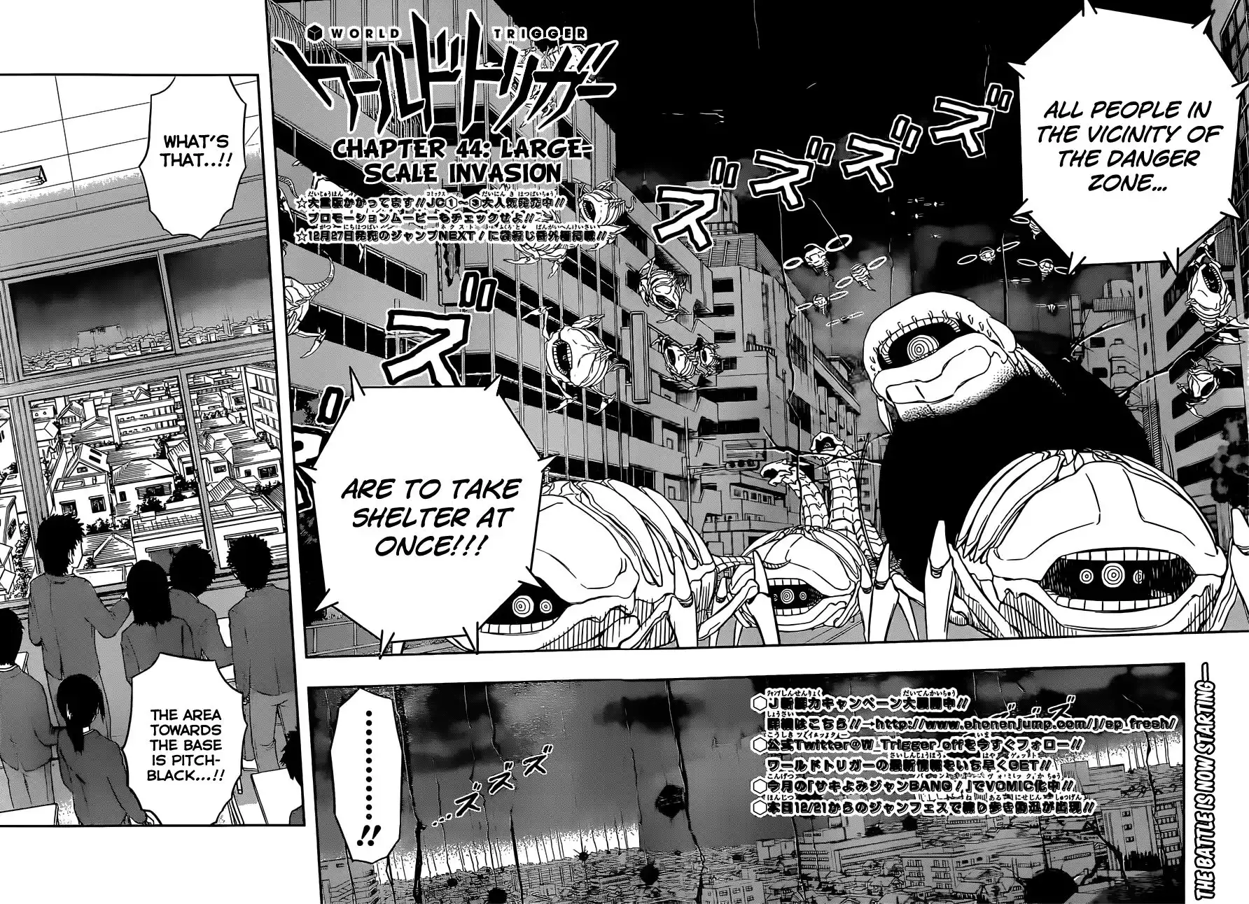 World Trigger Chapter 44