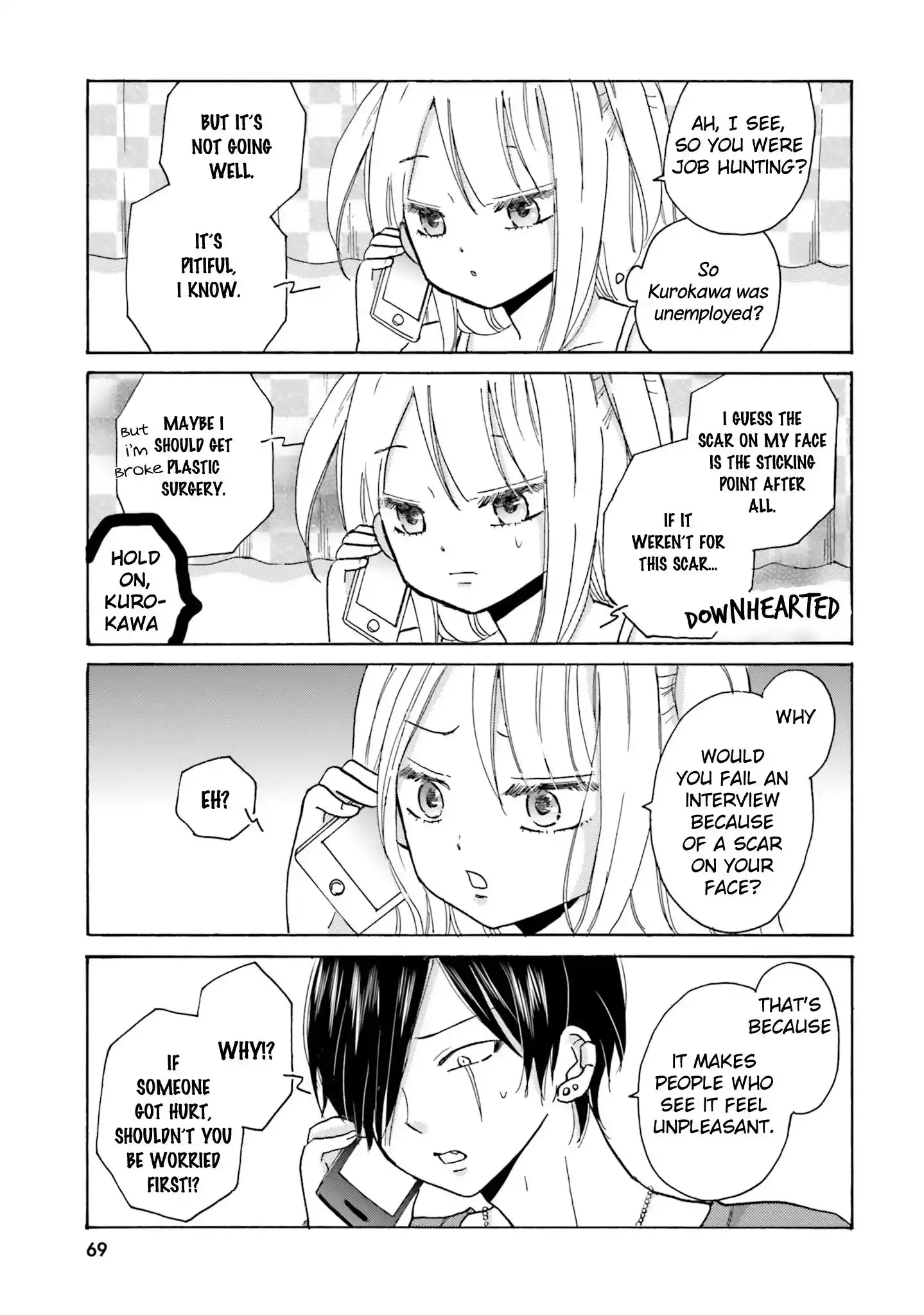 Yankee-kun to Hakujou Gaaru Chapter 9