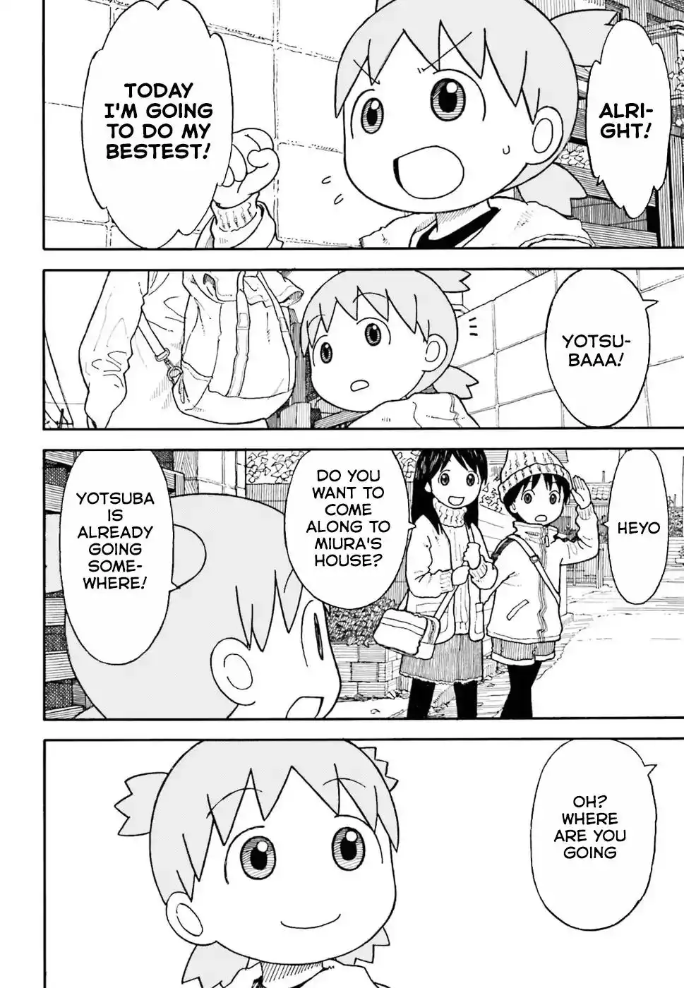 Yotsubato! Chapter 104