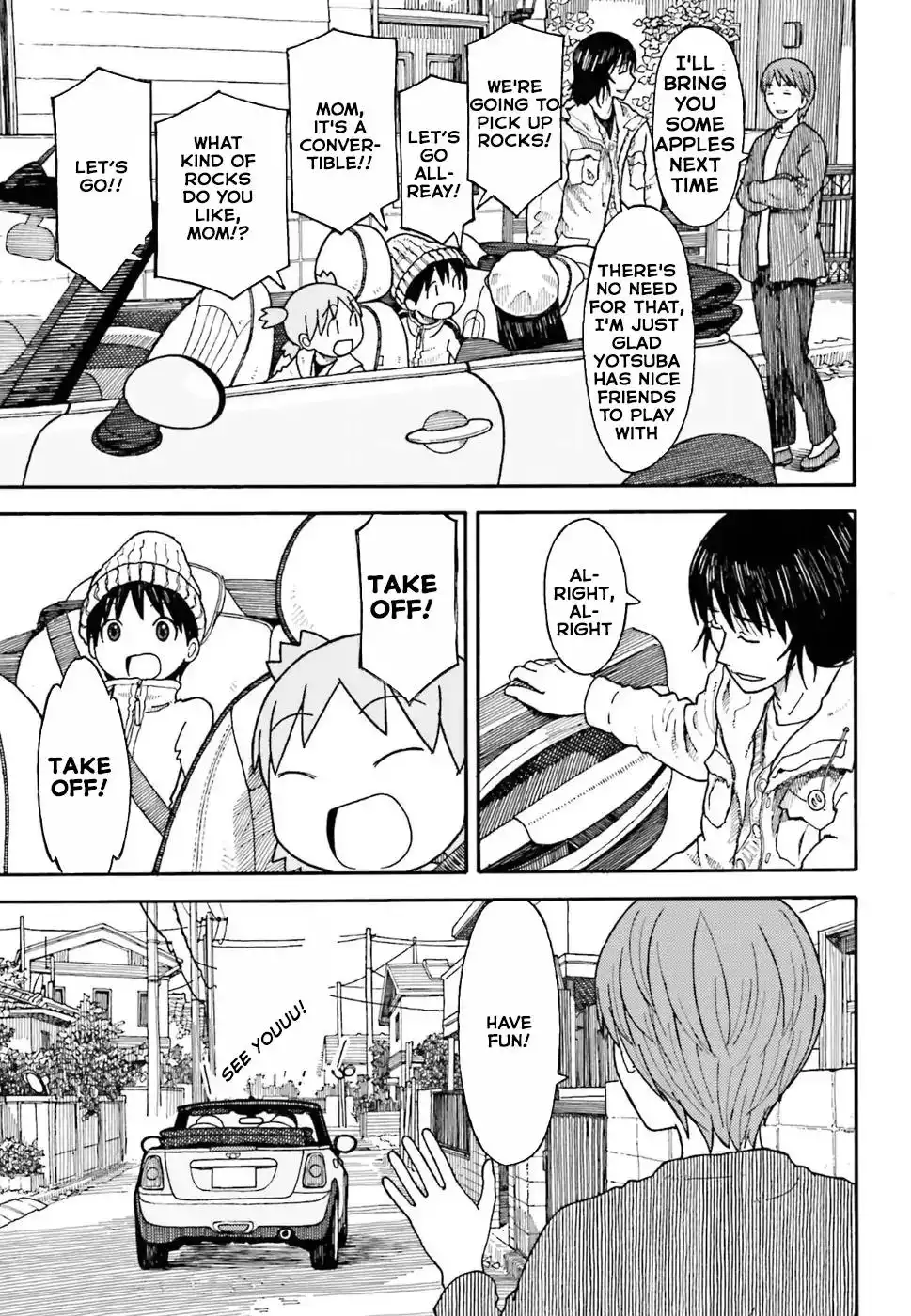 Yotsubato! Chapter 104