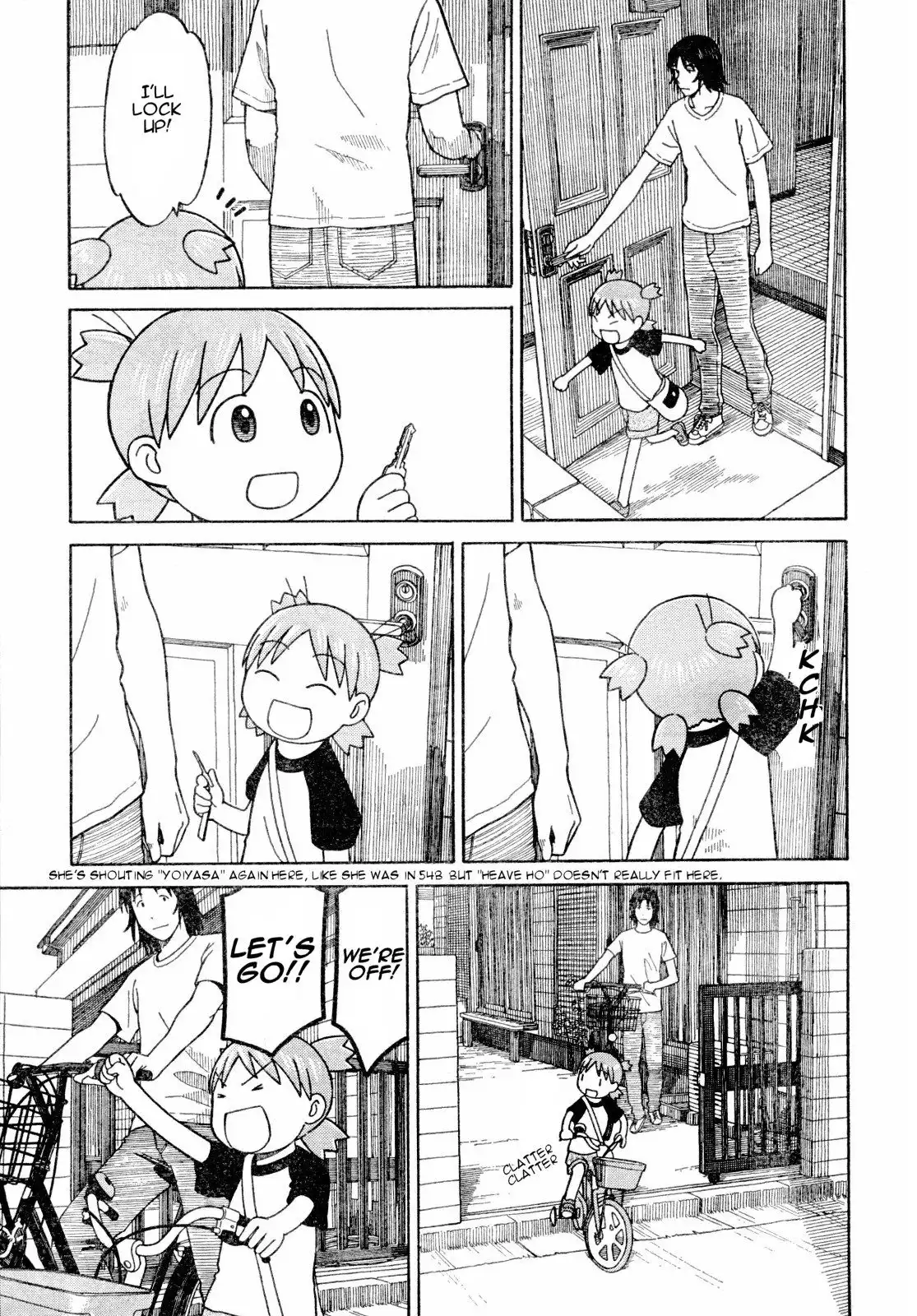 Yotsubato! Chapter 55