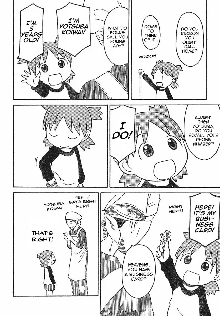 Yotsubato! Chapter 70