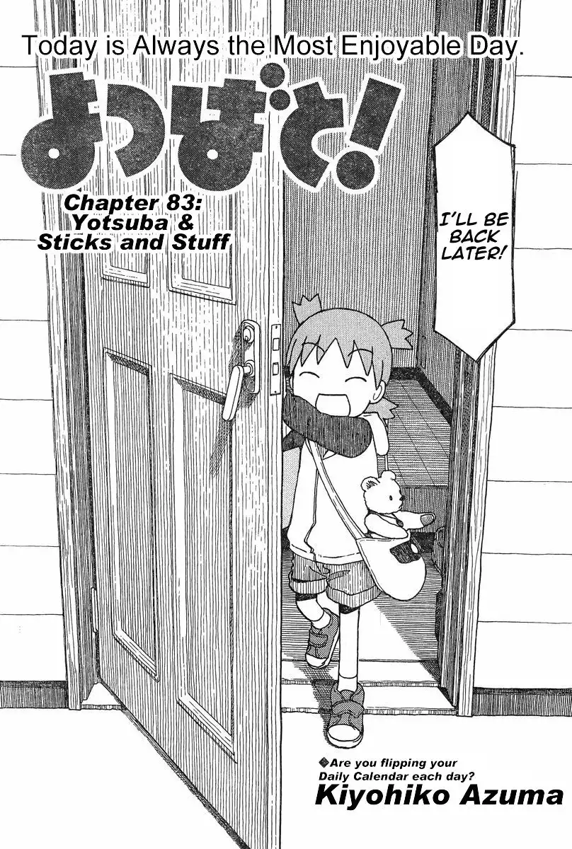 Yotsubato! Chapter 83