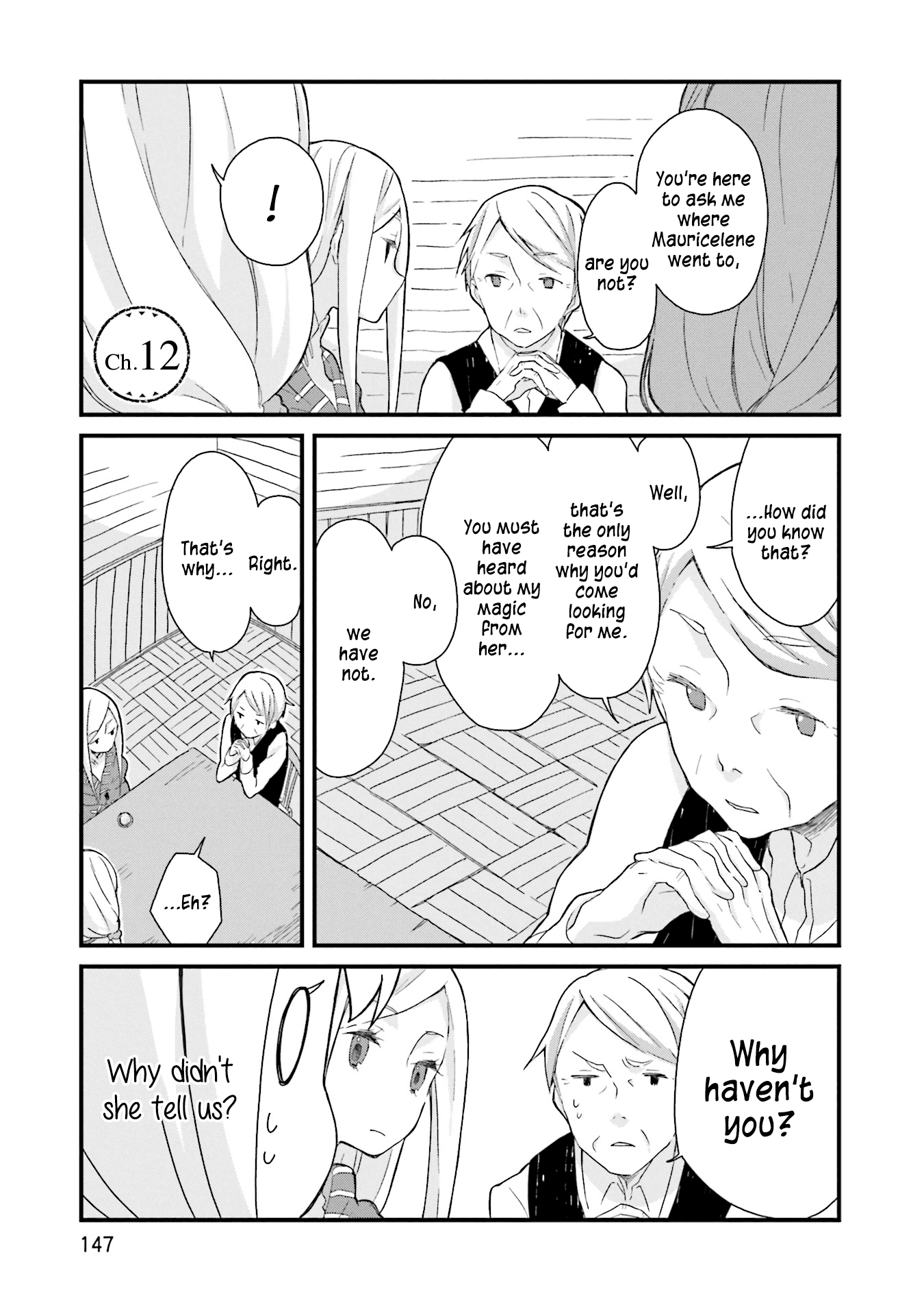 Yotsukoto Chapter 12