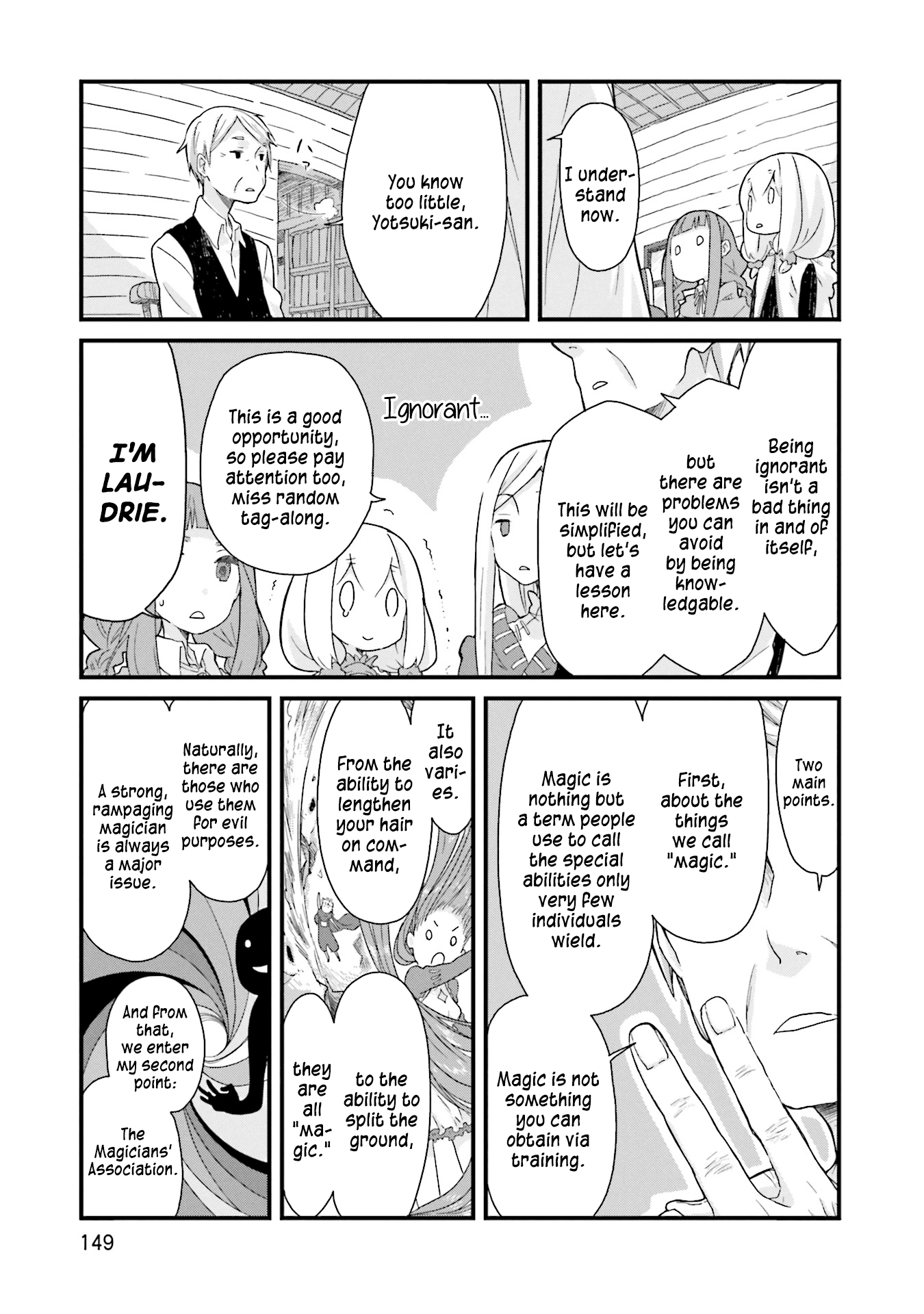 Yotsukoto Chapter 12