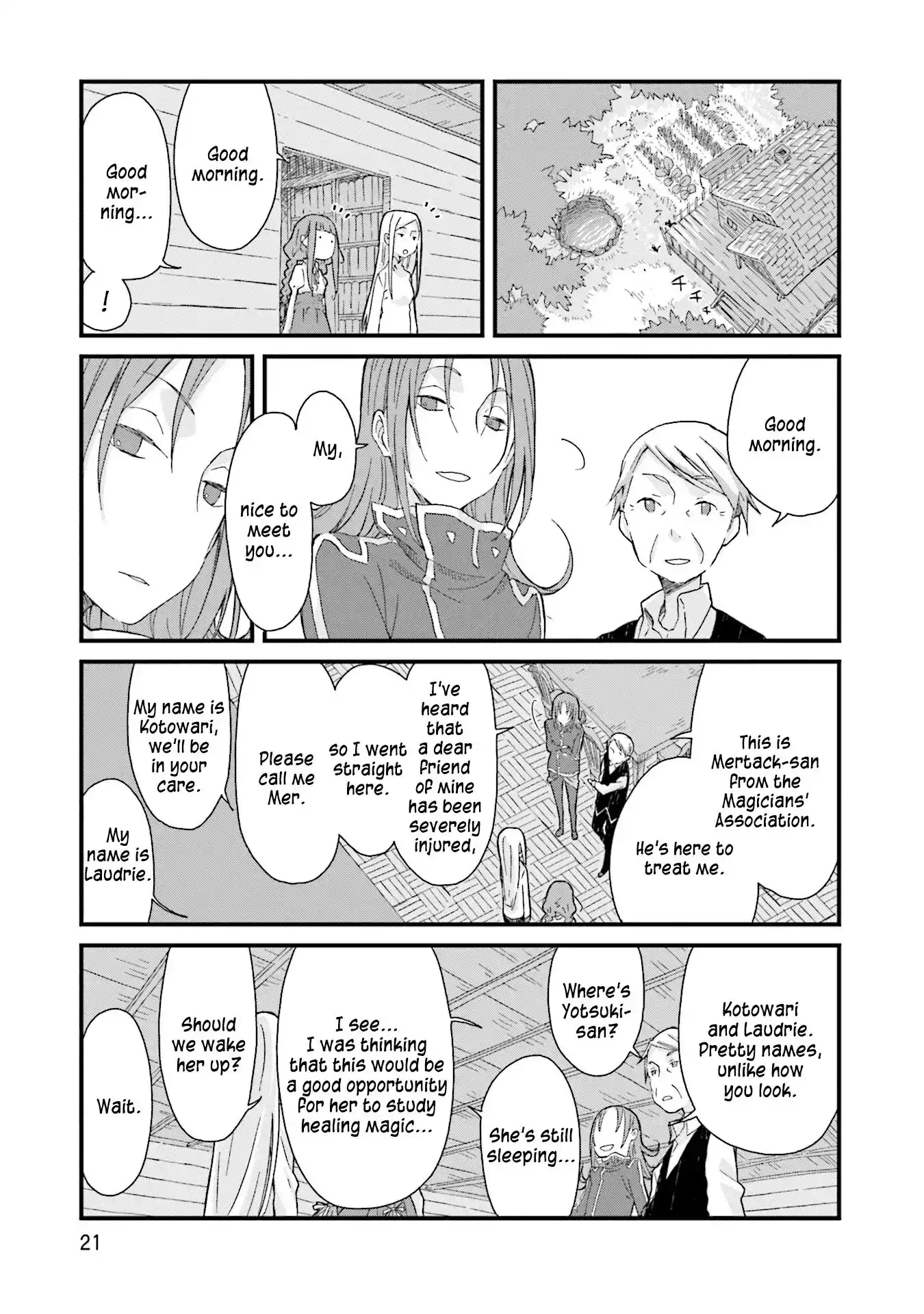 Yotsukoto Chapter 14