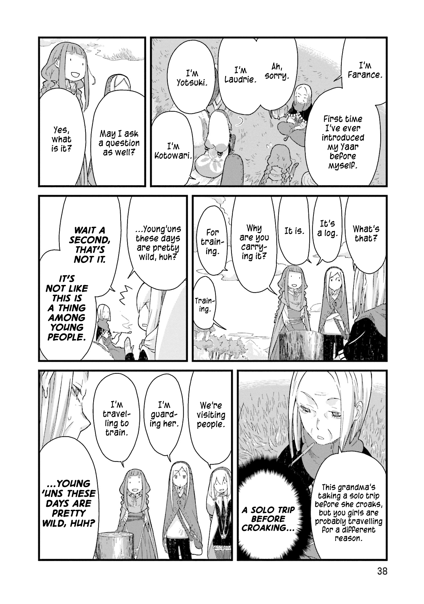 Yotsukoto Chapter 15