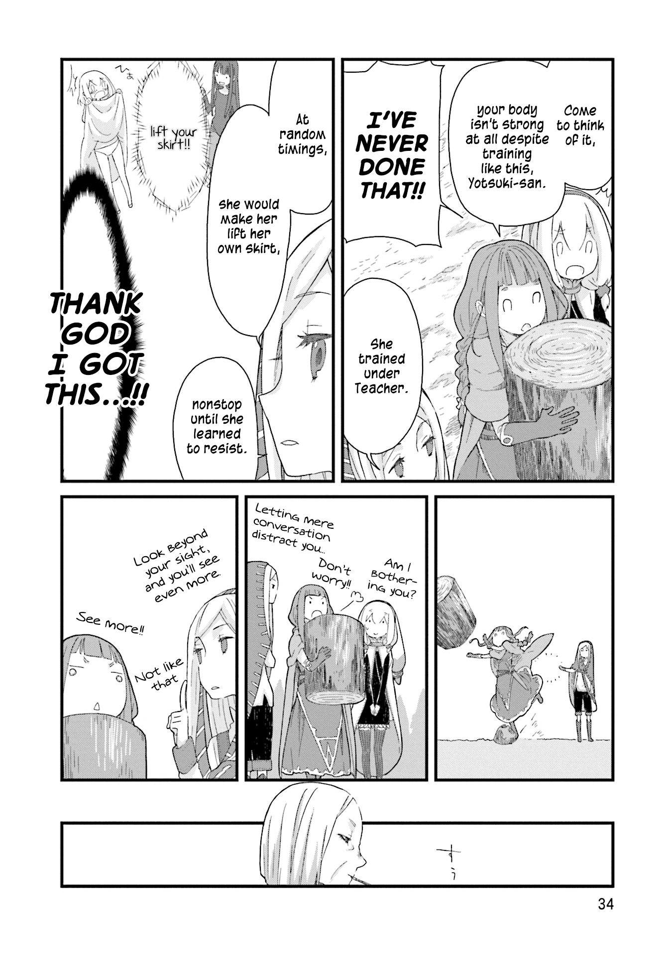 Yotsukoto Chapter 15