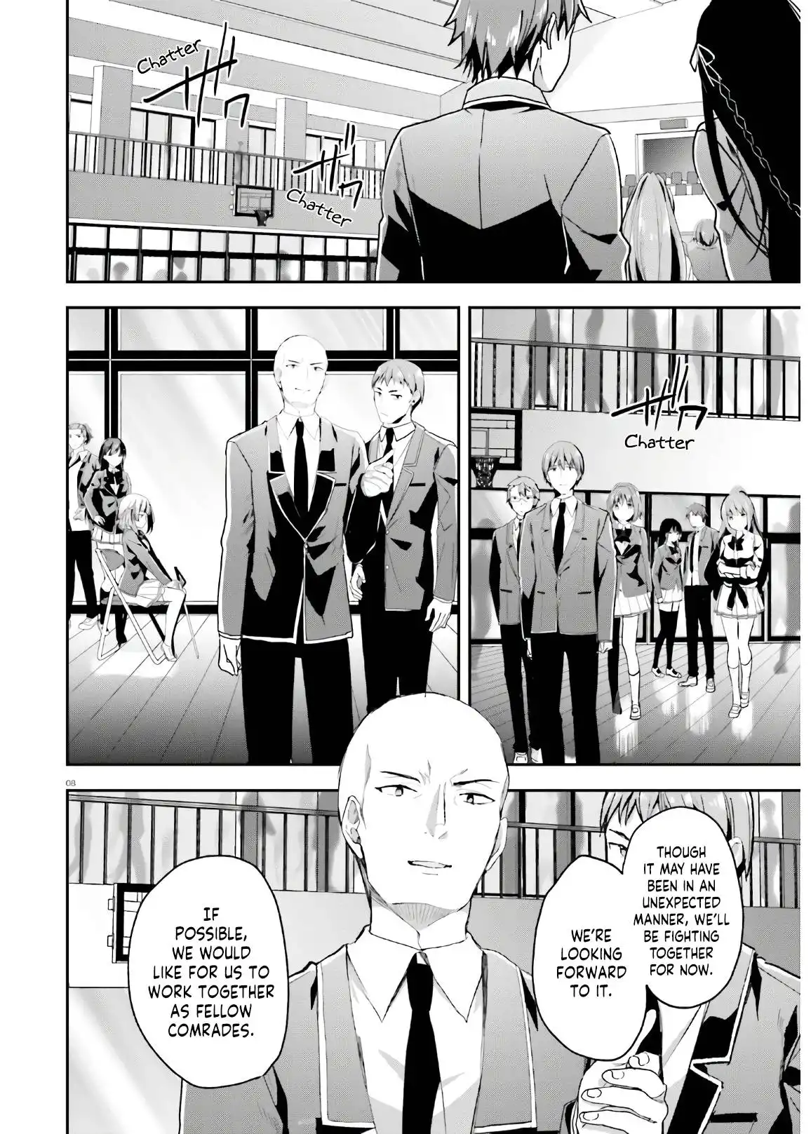 Youkoso Jitsuryoku Shijou Shugi no Kyoushitsu e Chapter 57