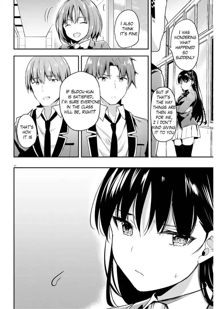 Youkoso Jitsuryoku Shijou Shugi no Kyoushitsu e Chapter 63