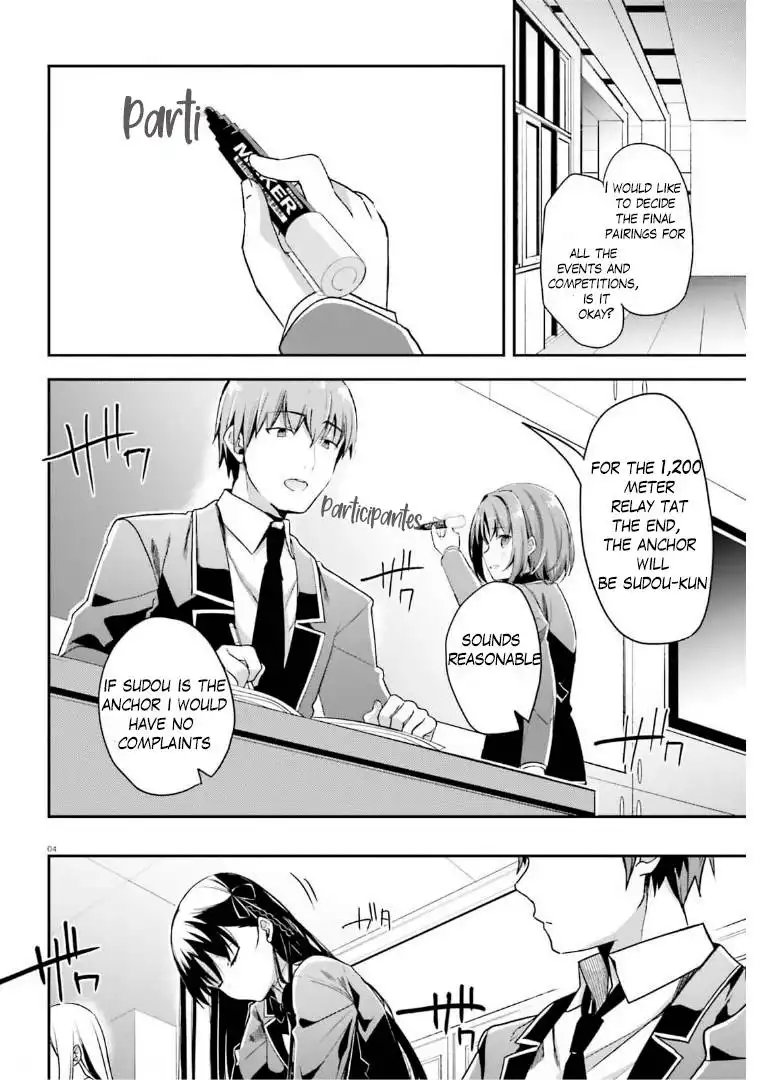 Youkoso Jitsuryoku Shijou Shugi no Kyoushitsu e Chapter 63