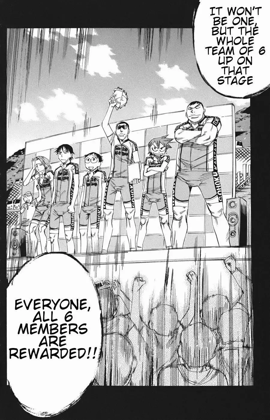 Yowamushi Pedal Chapter 111