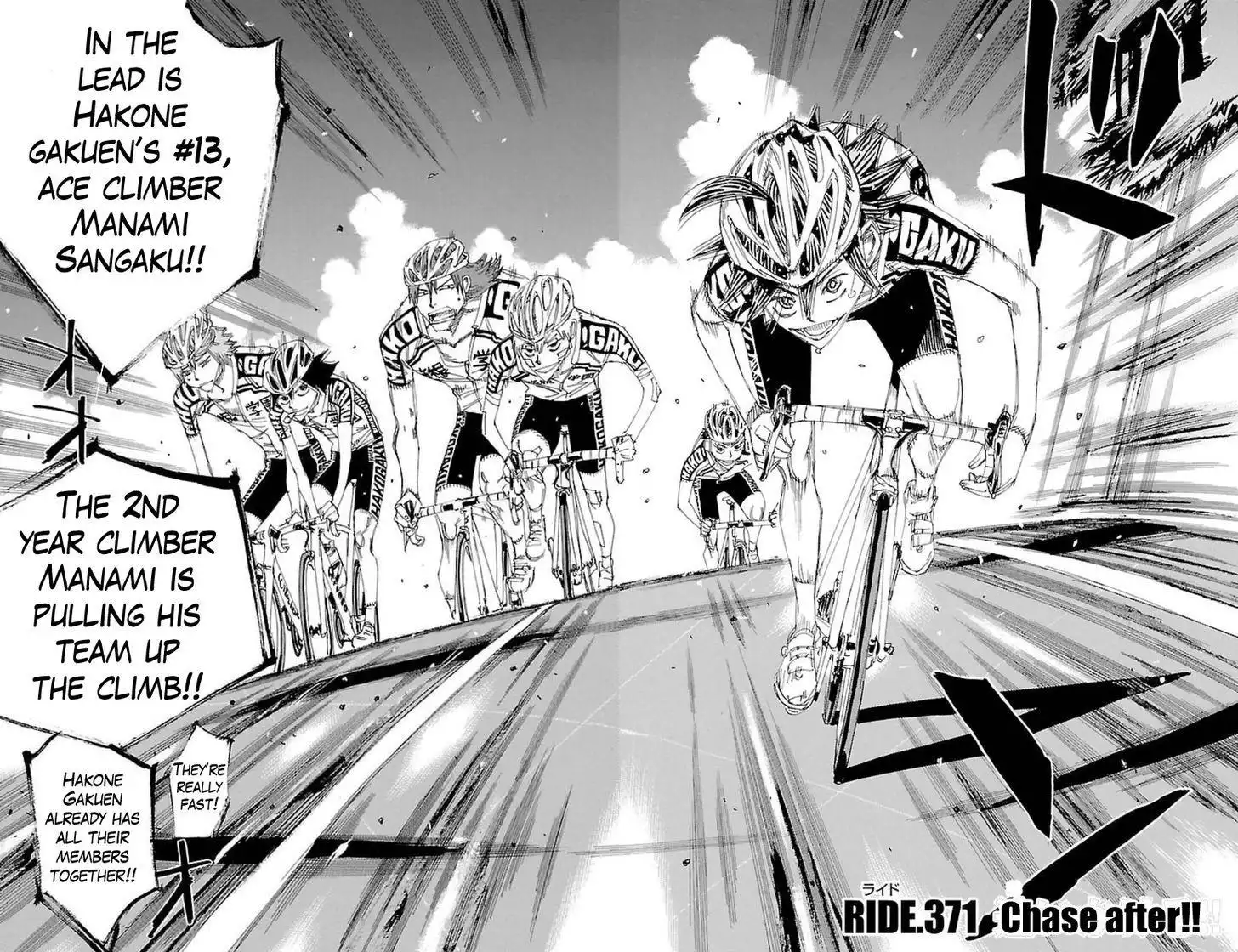 Yowamushi Pedal Chapter 371