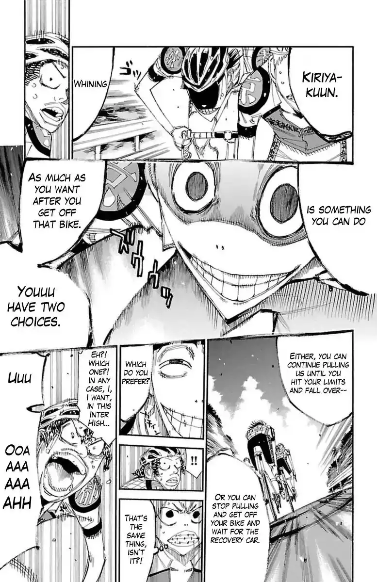 Yowamushi Pedal Chapter 395