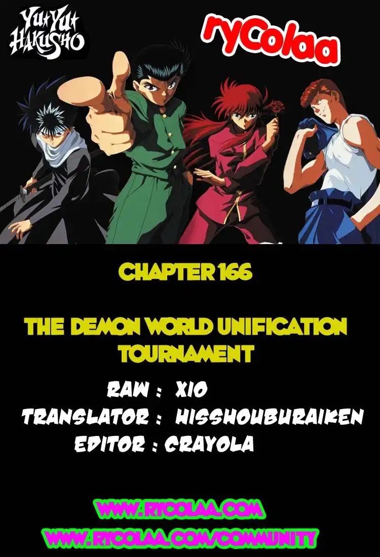 Yu Yu Hakusho Chapter 166