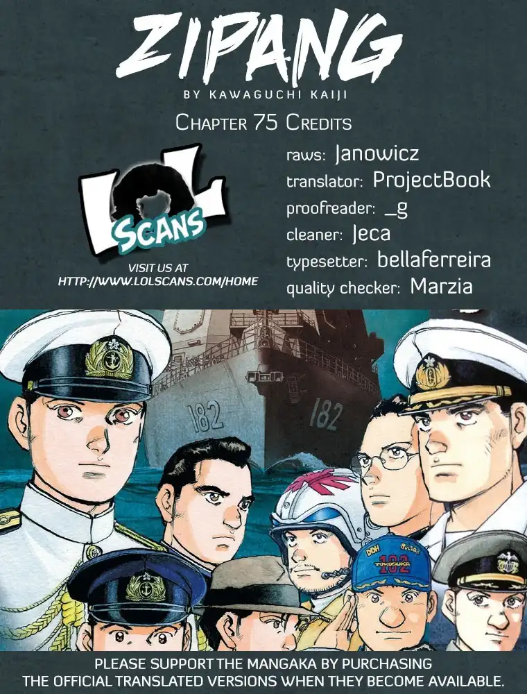 Zipang Chapter 75