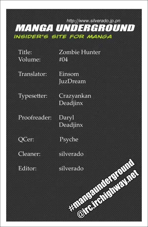 Zombie Hunter Chapter 20